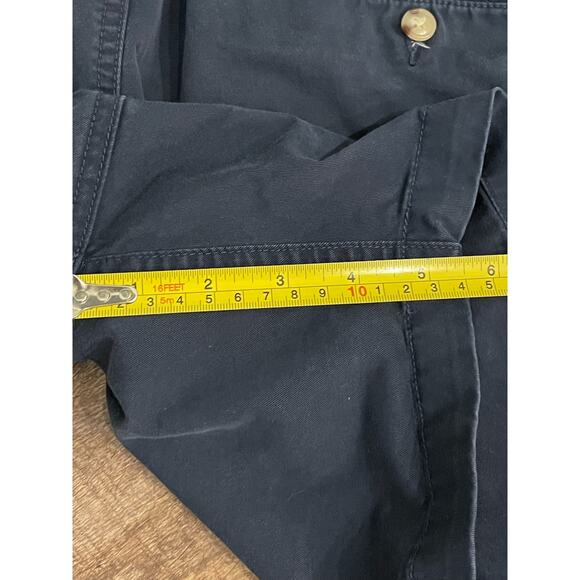 POLO Ralph Lauren Navy Chino Shorts LARGE stretch classic fit - Picture 6 of 9